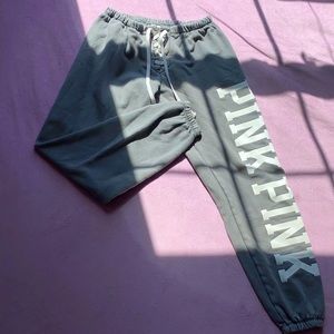 pink brand sweatpants